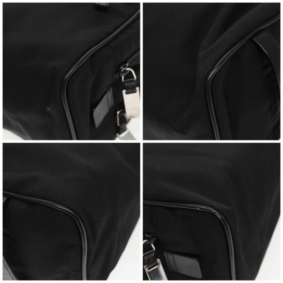 GUCCI Clutch Bag Nylon Black Silver Auth mr639 - Picture 14 of 16